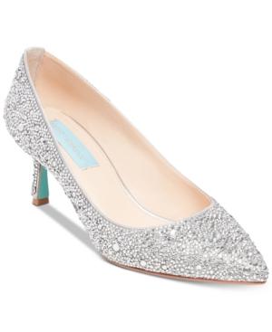 Blue By Betsey Johnson Jora Evening Pumps Women's Shoes