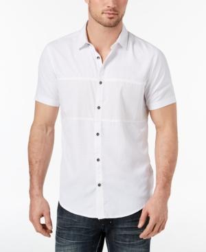 I.n.c. Men's Print Blocked Shirt, Created For Macy's