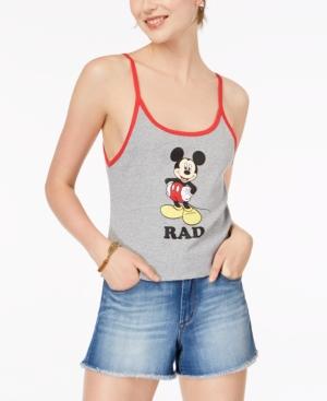 Freeze 24-7 Juniors' Cotton Mickey Mouse Tank Top