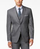 Alfani Traveler Men's Grey Solid Slim-fit Suit Jacket, Only At Macy's