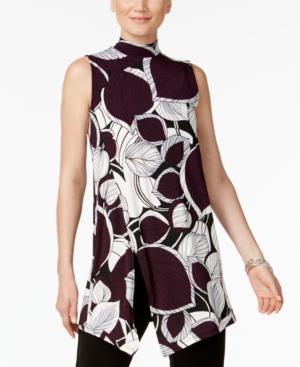 Alfani Split-front Tunic, Created For Macy's