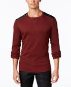 Inc International Concepts Men's Sym Henley, Only At Macy's