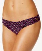 Raisins Tribal-print Cheeky Bikini Bottom Women's Swimsuit