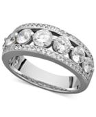 Diamond Ring, 14k White Gold Certified Diamond Band (2 Ct. T.w.)