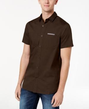 Armani Exchange Men's Stretch Pocket Shirt