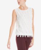 Max Studio London Fringe Top