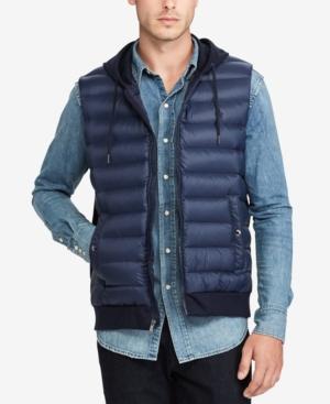 Polo Ralph Lauren Men's Down-panel Double-knit Vest