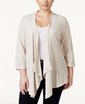 Style & Co. Petite Draped Cardigan, Only At Macy's