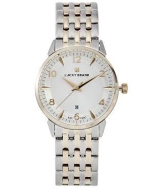Lucky Brand Women's Torrey Two-tone Stainless Steel Braclet Watch 34mm