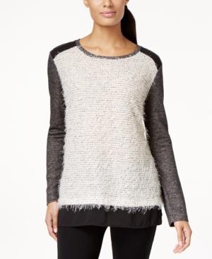 Style & Co. Petite Eyelash Sweater