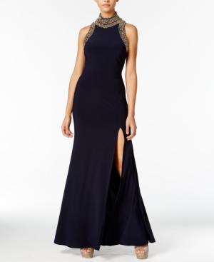 Blondie Nites Juniors' Embellished Gown