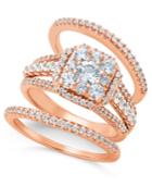 Diamond Bridal Set (1-1/2 Ct. T.w.) In 14k White Gold Or Rose Gold