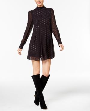 Catherine Catherine Malandrino Mock-neck Shift Dress