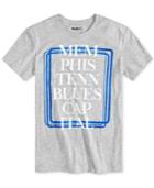 William Rast Men's Blues Capital Graphic-print Cotton T-shirt