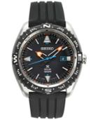 Seiko Men's Solar Prospex Black Silicone Strap Watch 46mm Sne423