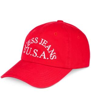 Guess Men's Classic Embroidered-logo Snapback Hat