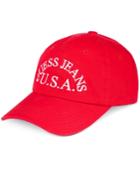 Guess Men's Classic Embroidered-logo Snapback Hat