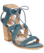 Diba True Strappy Suede Lace-up Sandals Women's Shoes