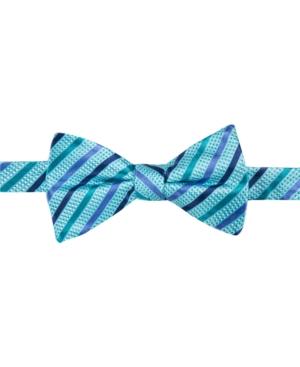 Countess Mara Men's Russet Stripe Pre-tied Bow Tie