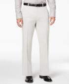 Alfani Men's Flat-front Stretch Pants, Only At Macy's