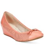 Cole Haan Tali Grand Lace Perforated Wedges Women's Shoes