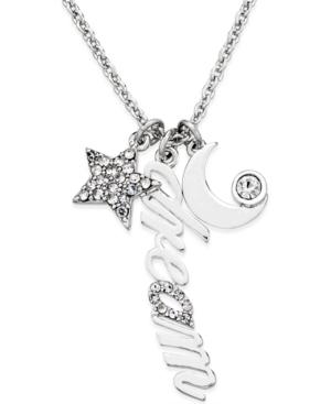 Kate Spade New York 12k Gold-plated Silver-tone Dream Charm Pendant Necklace
