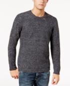 Guess Men's Deconstructed Knit Sweater