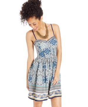 American Rag Printed Molded Cup Dress