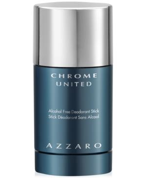 Chrome United By Azzaro Deodorant Stick, 2.7 Oz