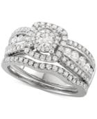 Diamond Bridal Set (1-5/8 Ct. T.w.) In 14k White Gold
