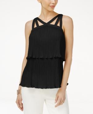 Thalia Sodi Pleated Popover Top, Created For Macy's