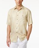 Campia Moda Men's Tonal Floral-print Short-sleeve Shirt