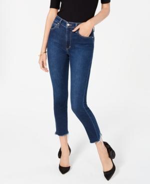 Joe's Jeans The Charlie Destructed-hem Ankle Skinny Jeans