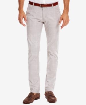 Boss Men's Slim-fit Glen Plaid Pants