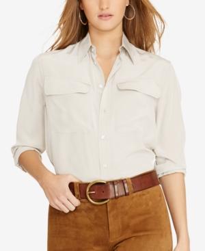 Polo Ralph Lauren Silk Two-pocket Shirt