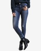 Levi's 720 Hypersculpt High-rise Super-skinny Ripped Jeans