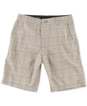 O'neill Exec Plaid Hybrid Shorts