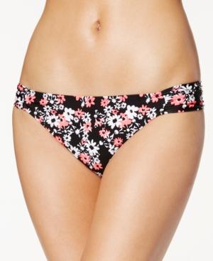 California Waves Printed Side-tab Bikini Bottom Women's Swimsuit