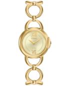 Citizen Women's Silhouette Gold-tone Stainless Steel Bracelet Watch 27mm Ex1452-53p