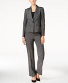 Le Suit One-button Pantsuit, Regular & Petite