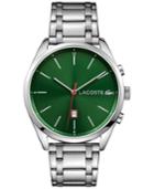 Lacoste Men's San Diego Stainless Steel Bracelet Watch 44mm