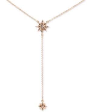 Ivanka Trump Gold-tone Layered Crystal Star Lariat Necklace