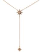 Ivanka Trump Gold-tone Layered Crystal Star Lariat Necklace
