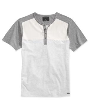 Guess Men's Colorblocked Henley T-shirt