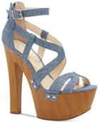 Jessica Simpson Dorrin Platform Strappy Sandals Women's Shoes