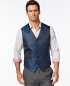 Tallia Vega Navy Micro-diamond Vest