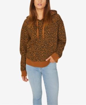 Sanctuary Cotton Leopard-print Hoodie