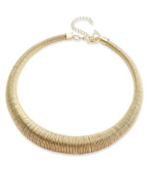 Thalia Sodi Gold-tone Tube Collar Necklace, Only At Macy's
