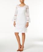 Alfani Crochet Illusion Dress, Created For Macy's
