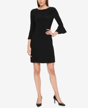 Tommy Hilfiger Bell-sleeve Sheath Dress